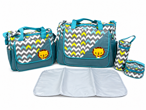 5 Pieces Animals Bag Set