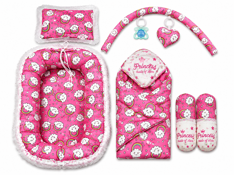 Cotton - 8 Pieces - Snuggle Bed