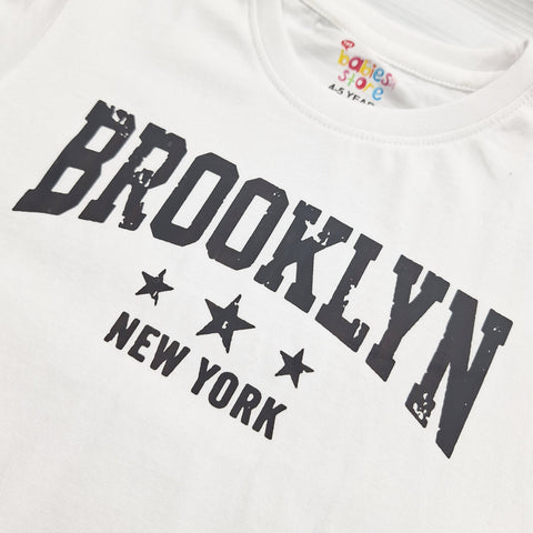 TBS_BRL - T-Shirt & Shorts - White - Brooklyn