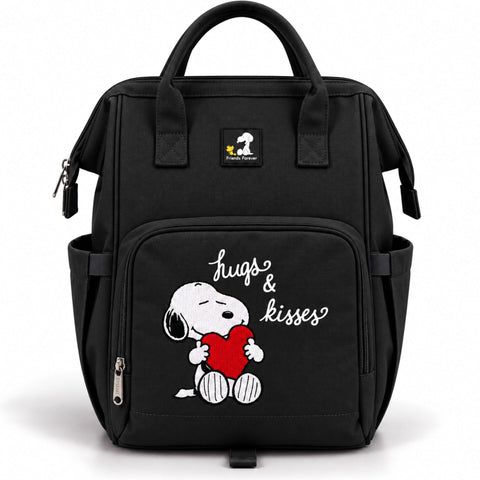 Waterproof Baby Diaper Backpack - Black | Friends Forever