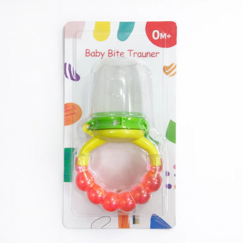 Fruit Pacifier - Rattle - Orange