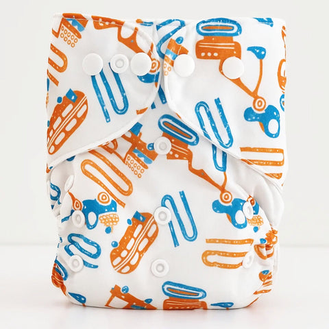 Reuseable Diaper - Bus