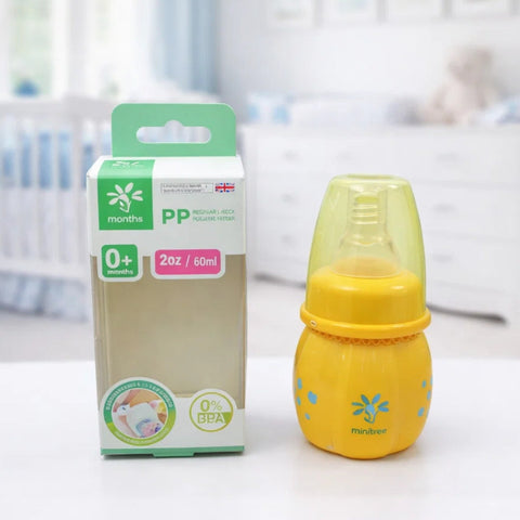 Mini-Tree - Regular Neck - Plastic Feeding Bottle - 2Oz/60Ml - 038A1