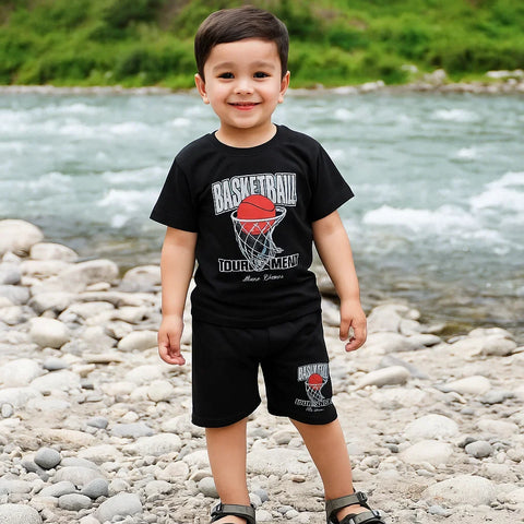 TBS_BRL - T-Shirt & Shorts - Black - Basketball