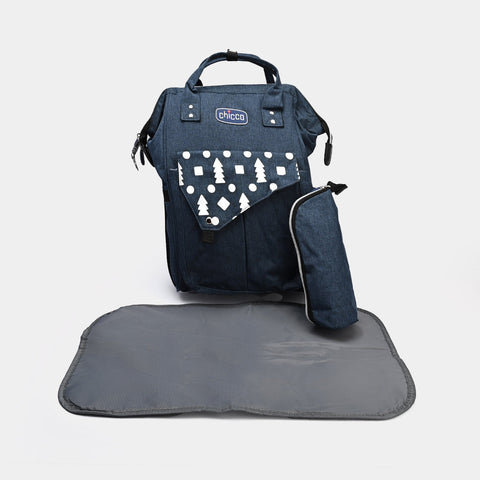 Chicoo - Waterproof Diaper Backpack - Blue